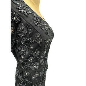 Heavy Beading With Embroidered Details Dress, 1 Pc, Bottom Flowing, Vintage,